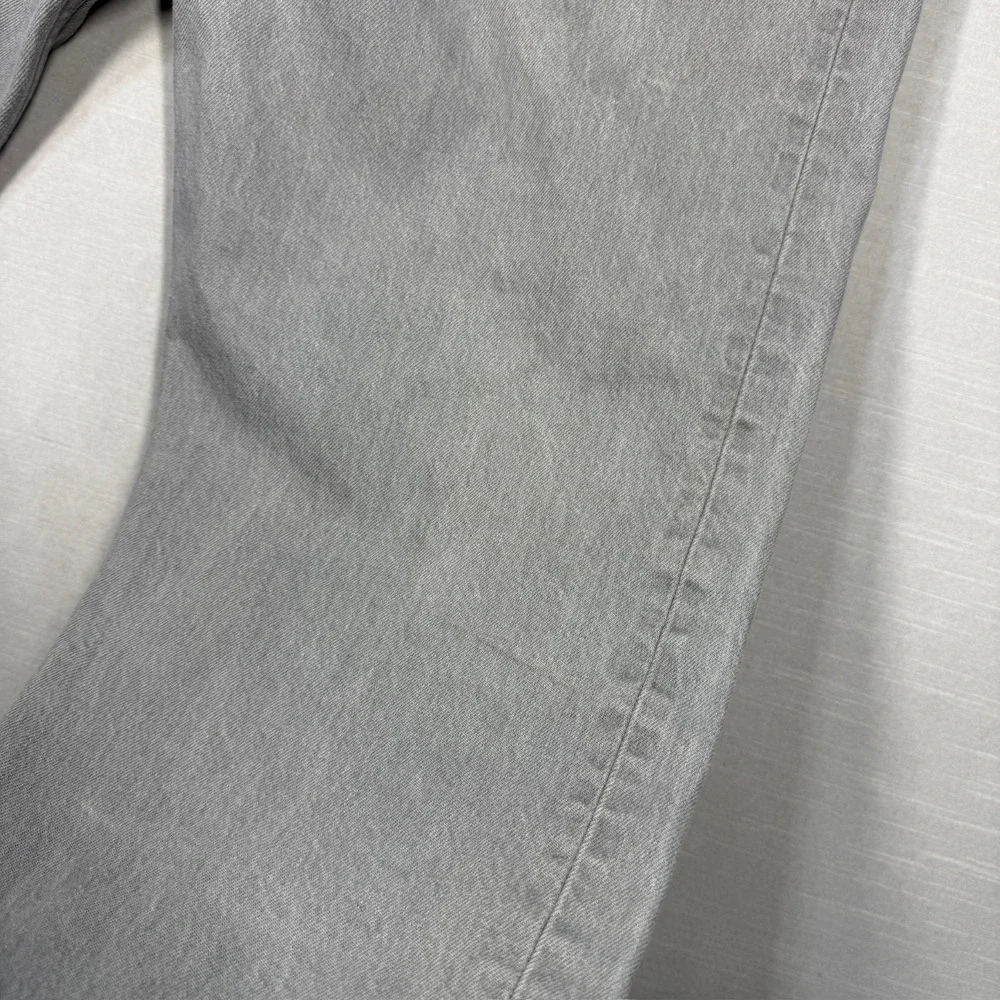 Levis 501xx Jeans Mens 44x32 (Fits 41X29)‎ Straight Gray Selvedge Stained